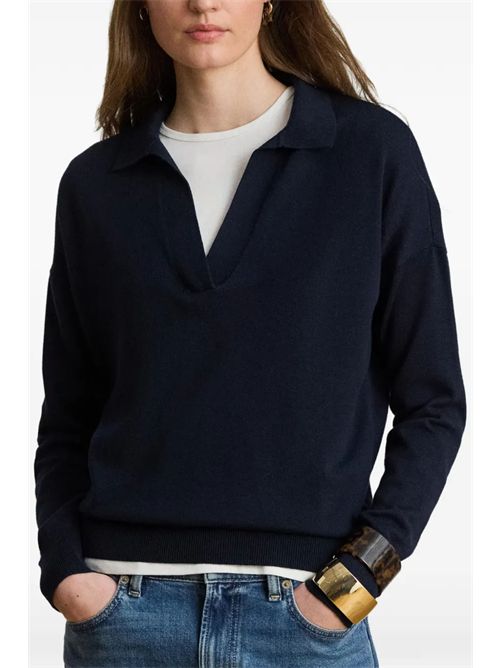 Maglia con scollo a V LAUREN RALPH LAUREN | 200P14056003NY